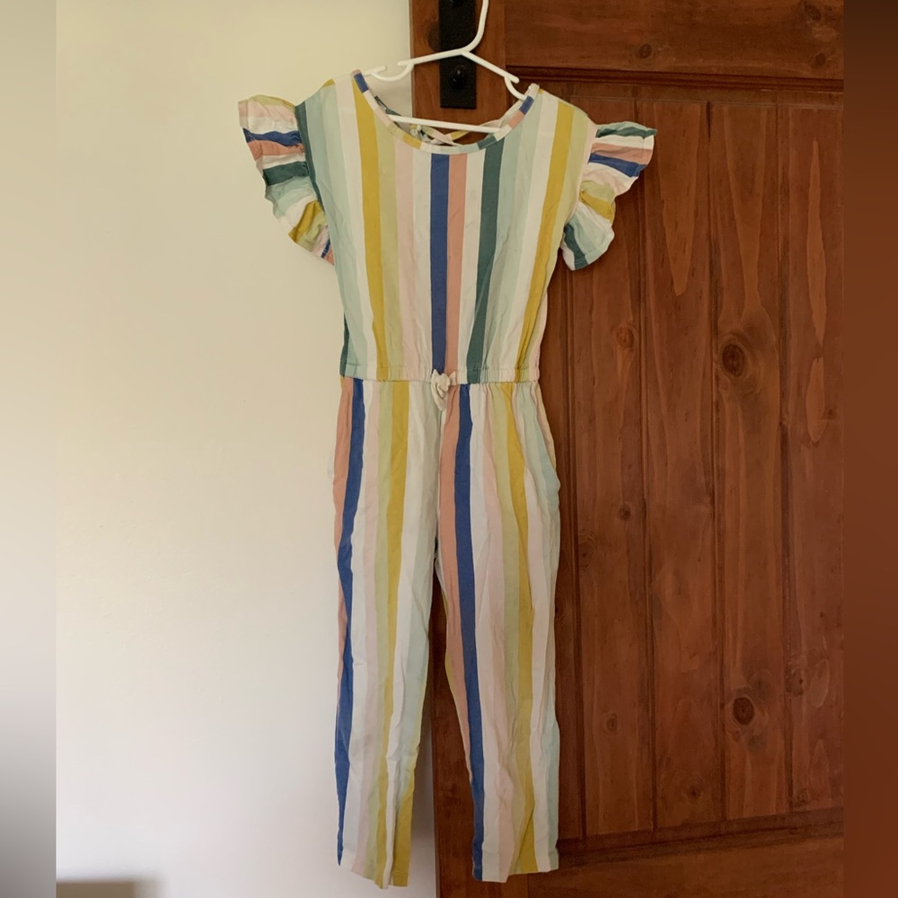 Tea Collection Girls stripe summer romper